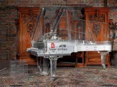 北京奥运会水晶钢琴价格最高的纯水晶制品