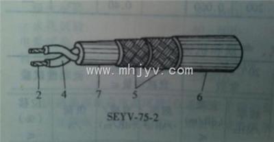 射频对称电缆SEYV-75-2