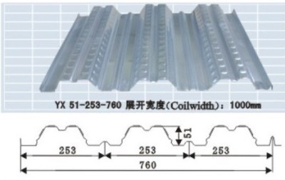 楼承板 承重楼承板 钢结构楼承板