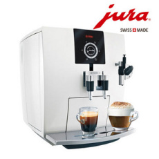 优瑞jura瑞士J5钢琴白全自动现磨咖啡机