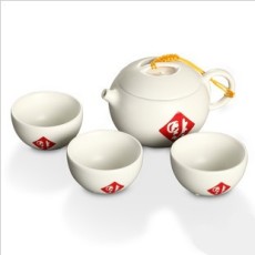 陶瓷茶具 恒福小福气定窑釉陶瓷茶具套装