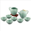 陶瓷茶具 越窑青瓷陶瓷茶具八件套装