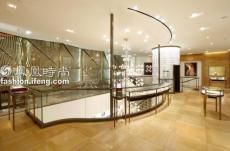 上海松江卡地亚珠宝展示柜设计