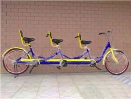 新款三人自行车/休闲三人自行车