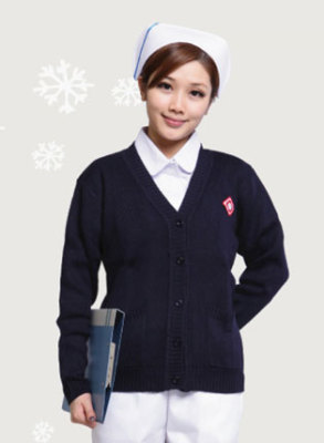 护士毛衣大型批发商--项城金慧护士毛衣服饰