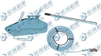 具有过载保护安全销牵引工具钢丝绳牵引机