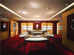 上海钻石珠宝柜台设计图片
