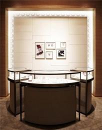 蒂芙尼珠宝展示柜设计图片
