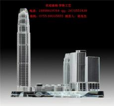 长沙大楼水晶模型定制 长沙电信大楼模型
