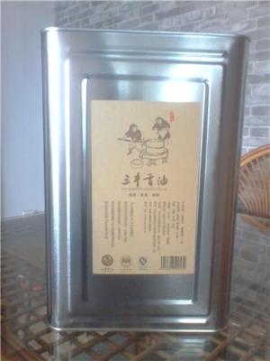 出口級小磨芝麻油 18L鐵桶裝白芝麻香油