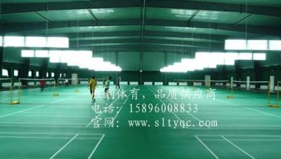 羽毛球乒乓球场专用弹性pvc塑胶运动地板