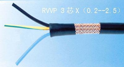 软心阻燃屏蔽电缆ZR-RVVP33 1.5