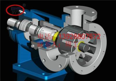 高粘度107胶水泵树脂输送泵高清内部图