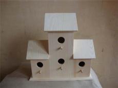 供应木制鸟窝 木制儿童玩具 木制鸟巢