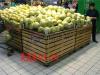 蔬菜展示架 果蔬堆头 木质鲜果货架