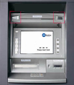 ATM取款机用广角镜